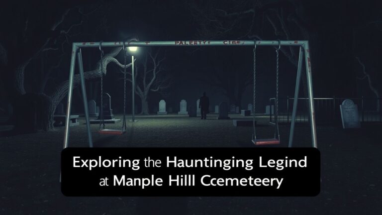 Exploring the Haunting Legend of Dead Children’s Playground Photos at Maple Hill Cemetery