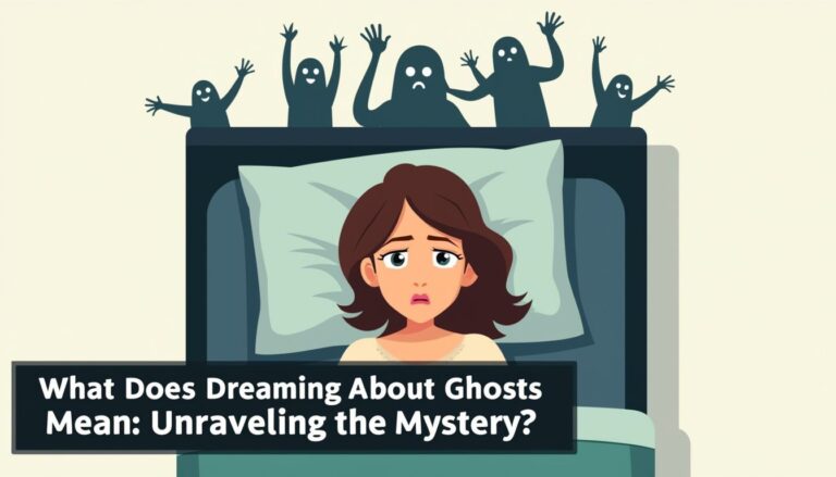 What Does Dreaming About Ghosts Mean: Unraveling the Mystery