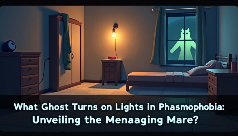 What Ghost Turns on Lights in Phasmophobia: Unveiling the Menacing Mare